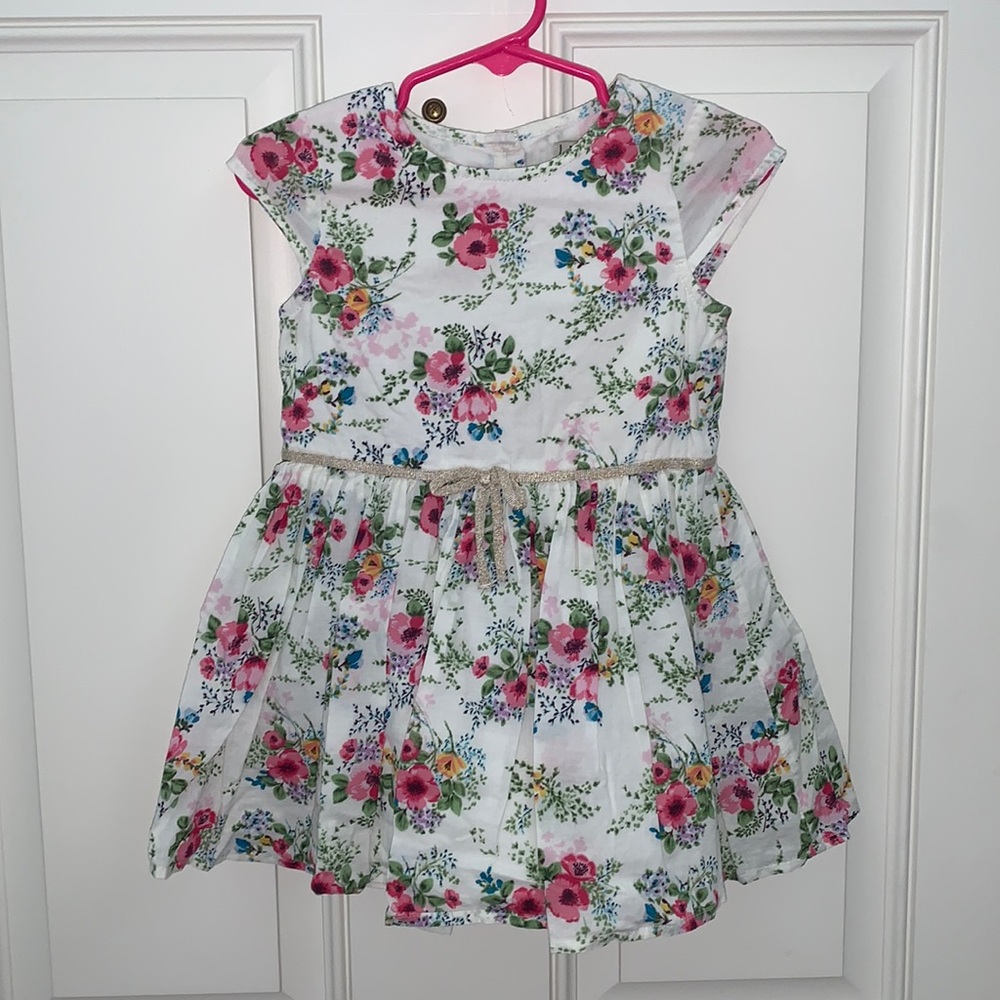 I💗Next, 18-24m, Lovely Dress, Nostalgic English Floral Print, Soft Cotton